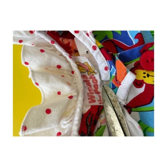 80s Disney Romper Winnie The Poo Colorful Jungle Animals Print Polkadot Ruffles - Picture 4 of 8